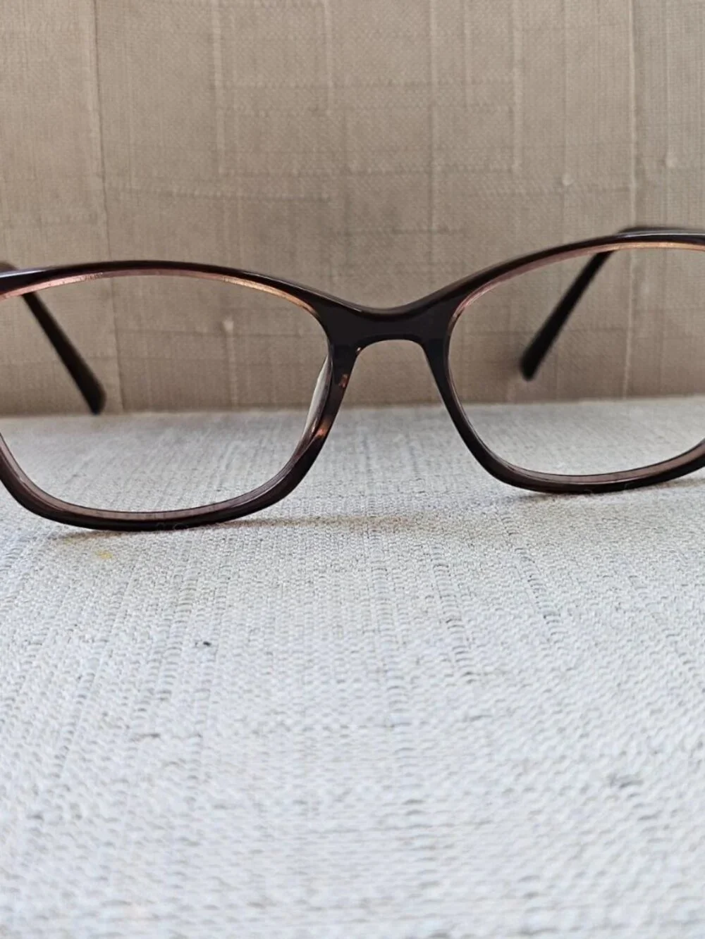 Eyeglasses Frame Dark Brown XSLA09A Eyewear Unisex Glasses New With Tag $76